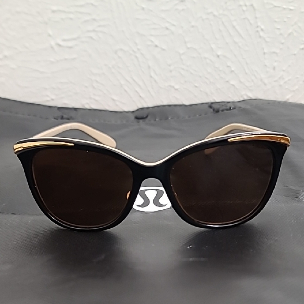 Ralph Lauren RALPH Womens Cat Eye Polarized Sunglasses Gold RA5203 54|16|135